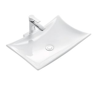 Раковина-чаша CeramaLux 9176 белая 56.5 см